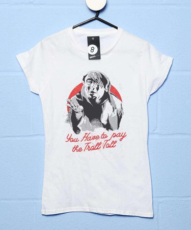Troll Toll Womens Style T-Shirt 8Ball